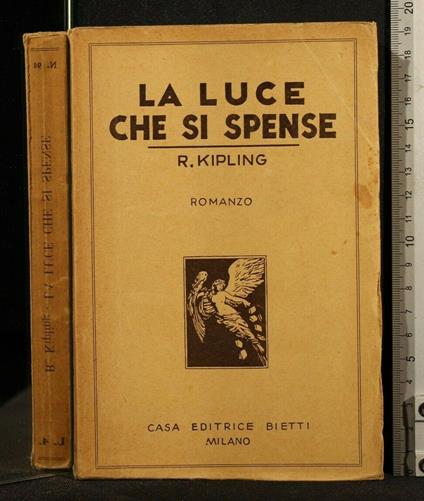 La Luce Che Si Spense - Rudyard Kipling - copertina