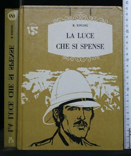 La Luce Che Si Spense - Rudyard Kipling - copertina
