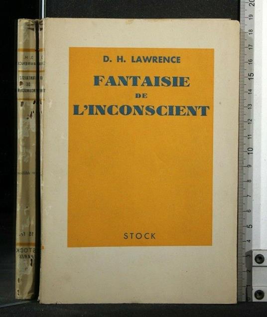 Fantaisie De L'Inconscient - David Herbert Lawrence - copertina