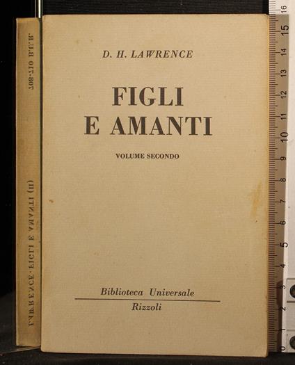 Figli e amanti. Vol 2 - David Herbert Lawrence - copertina