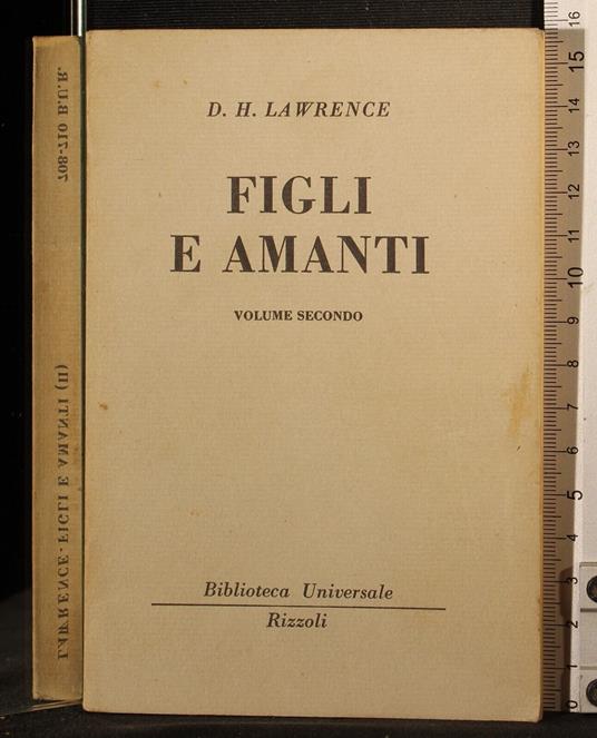 Figli e amanti. Vol 2 - David Herbert Lawrence - copertina
