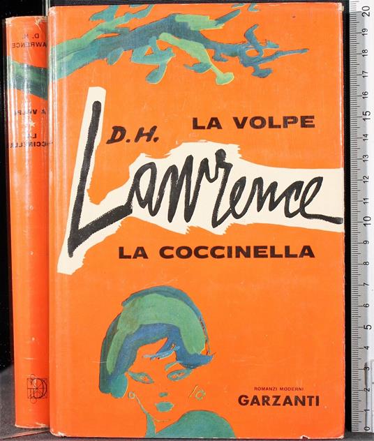 La volpe. La coccinella - David Herbert Lawrence - copertina