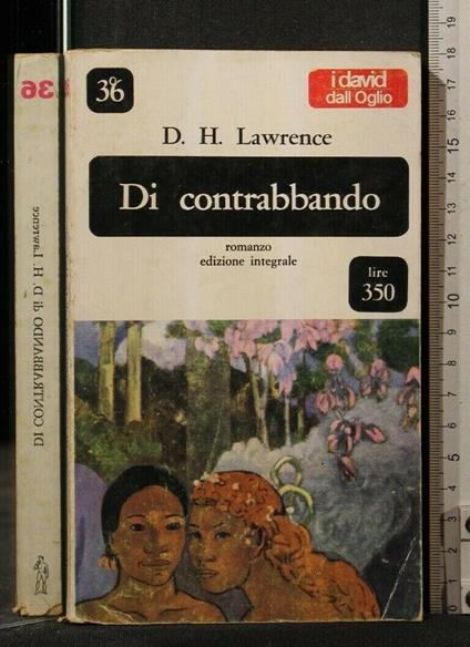 Di Contrabbando - David Herbert Lawrence - copertina