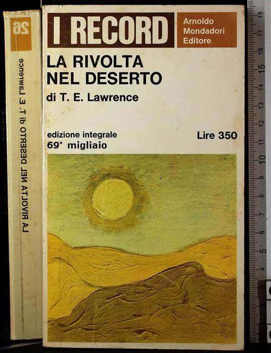 La rivolta nel deserto - David Herbert Lawrence - copertina