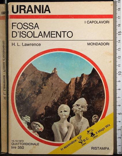 Fossa d'isolamento - David Herbert Lawrence - copertina