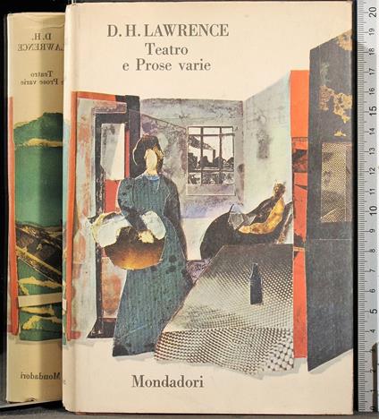 Teatro e prose varie - David Herbert Lawrence - copertina