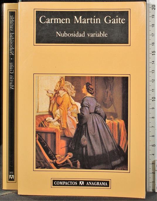 Nubosidad Variable - Carmen Martín Gaite - copertina
