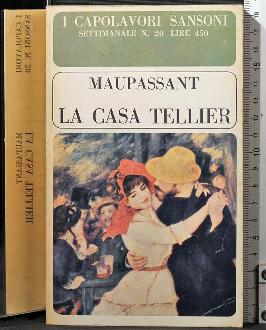 La casa Tellier - Guy de Maupassant - copertina