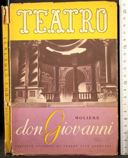 Teatro. Don Giovanni - Molière - copertina