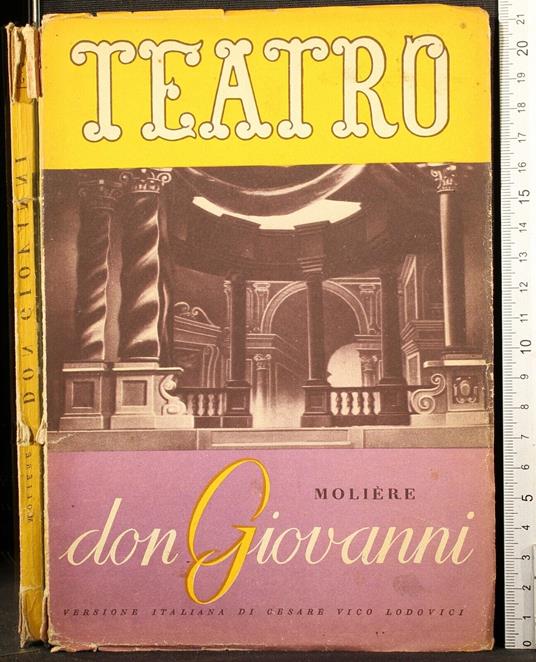 Teatro. Don Giovanni - Molière - copertina