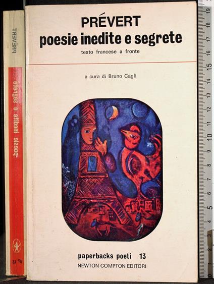 Poesie inedite e segrete - Jacques Prévert - copertina