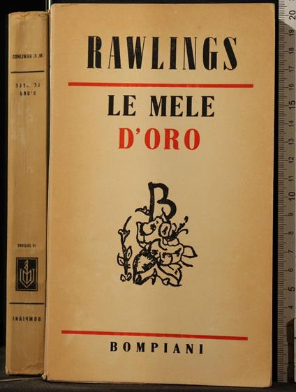 Le Mele - Marjorie K. Rawlings - copertina