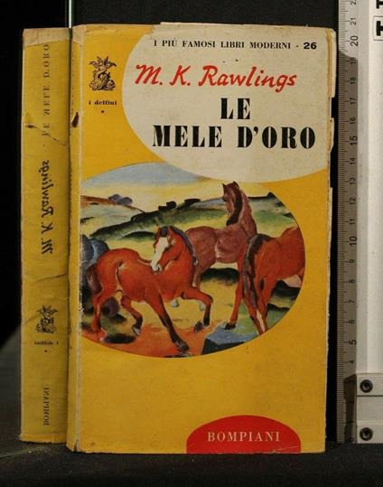 Le Mele D'Oro - Marjorie K. Rawlings - copertina