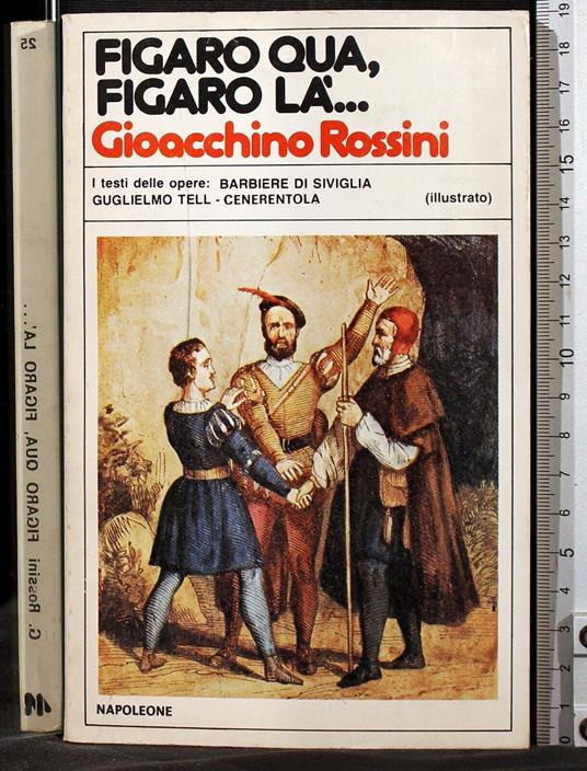 Figaro qua, Figaro là. - Gioachino Rossini - copertina