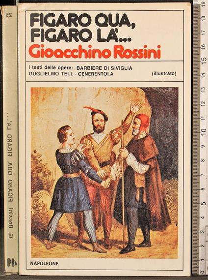 Figaro qua, Figaro là. - Gioachino Rossini - copertina