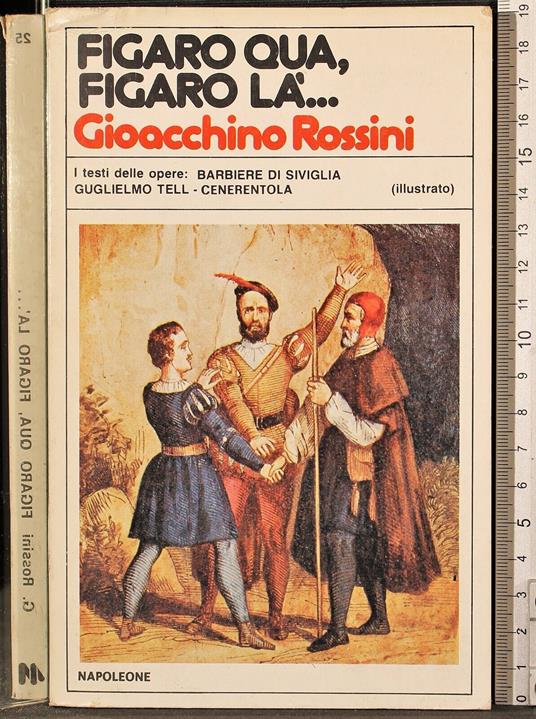 Figaro qua, Figaro là. - Gioachino Rossini - copertina