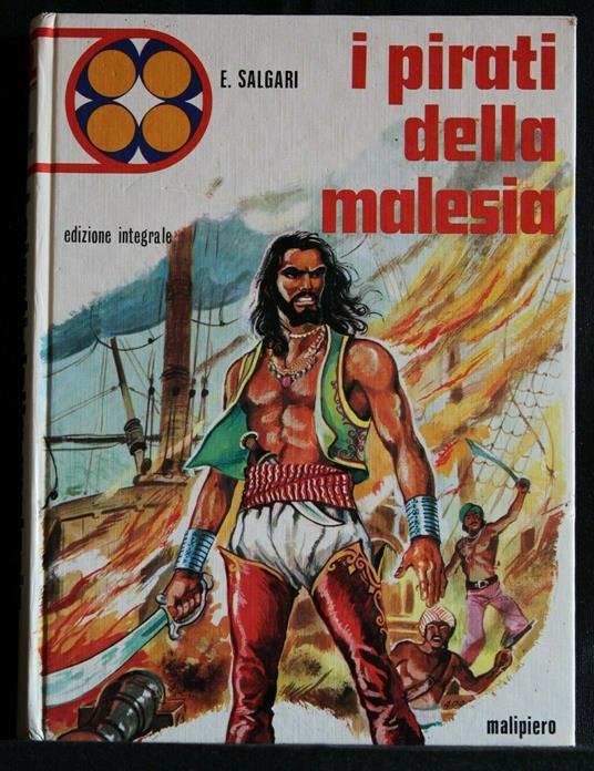 I Pirati Della Malesia - Emilio Salgari - copertina