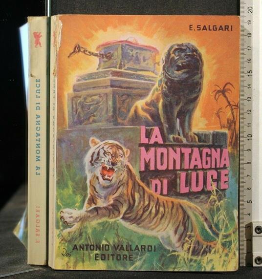 La Montagna di Luce - Emilio Salgari - copertina