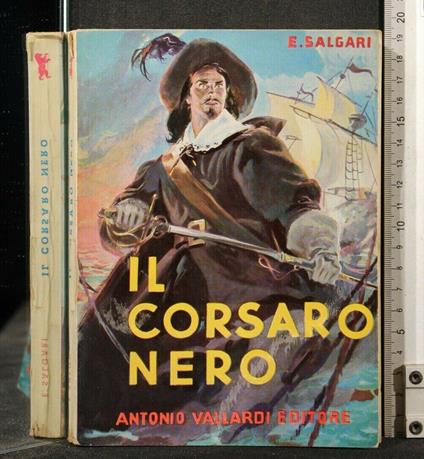 Il Corsaro Nero - Emilio Salgari - copertina