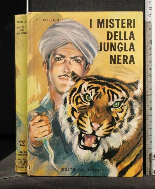 I Misteri Della Jungla Nera - Emilio Salgari - copertina