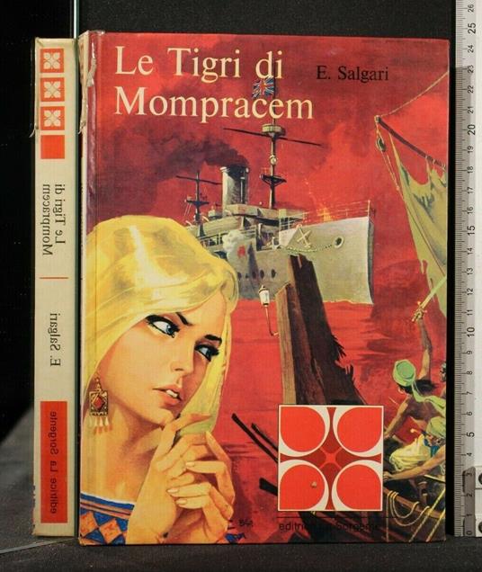 Le Tigri di Mompracem - Emilio Salgari - copertina