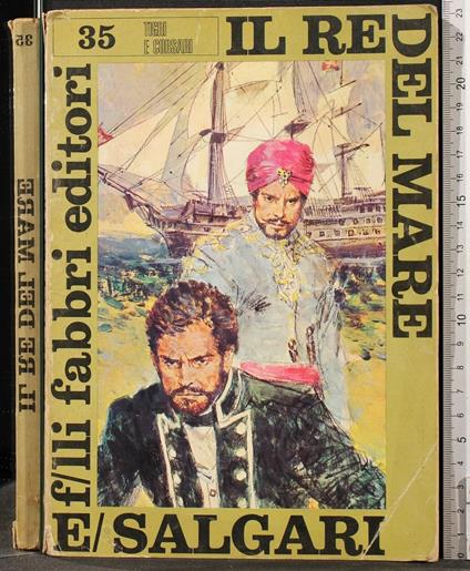 Il Re Del Mare - Emilio Salgari - copertina