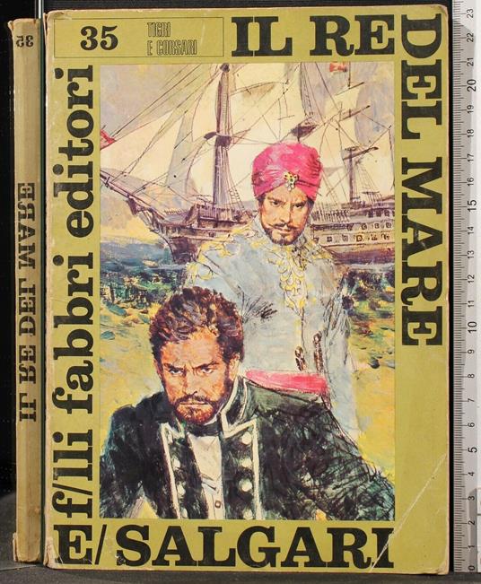 Il Re Del Mare - Emilio Salgari - copertina