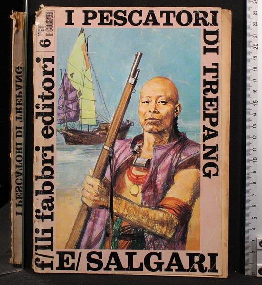 I pescatori di Trepang - Emilio Salgari - copertina