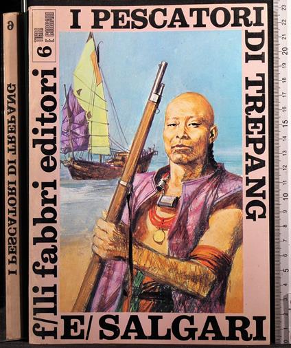 I pescatori di Trepang - Emilio Salgari - copertina