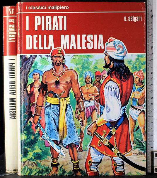 I pirati della Malesia - Emilio Salgari - copertina