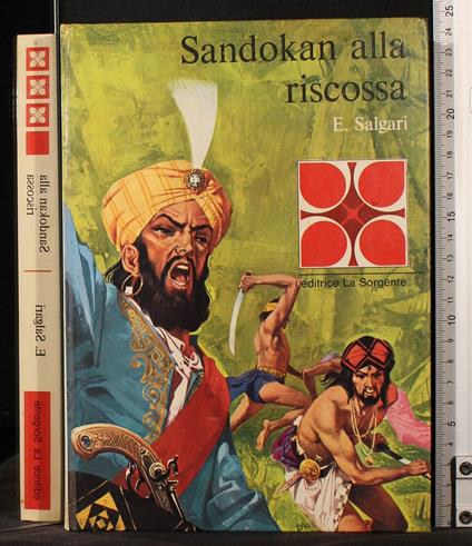Sandokan alla riscossa - Emilio Salgari - copertina