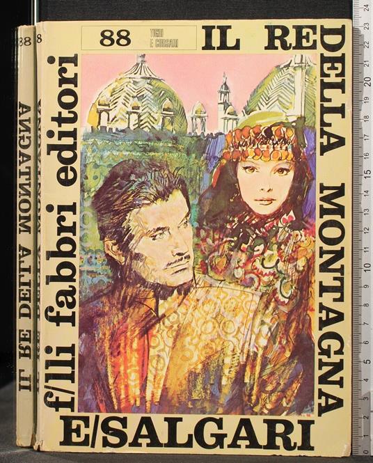 Il Re Della Montagna - Emilio Salgari - copertina
