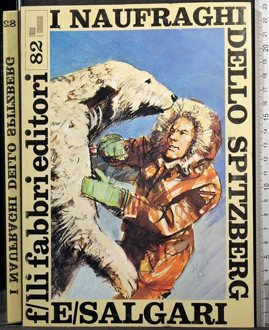 I naufraghi dello Spitzberg - Emilio Salgari - copertina