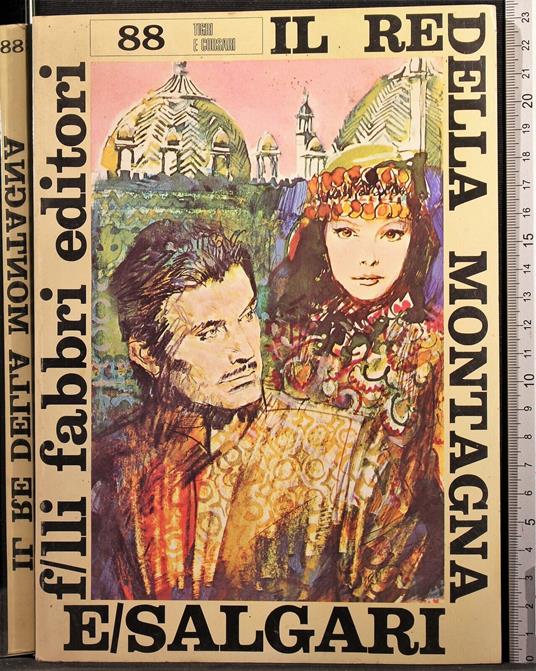 Il Re della montagna - Emilio Salgari - copertina