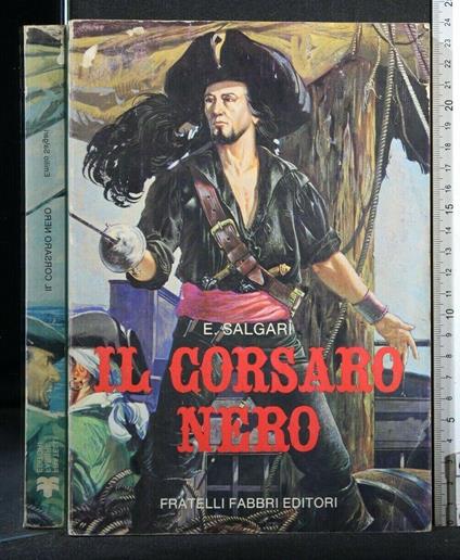 Il Corsaro Nero - Emilio Salgari - copertina