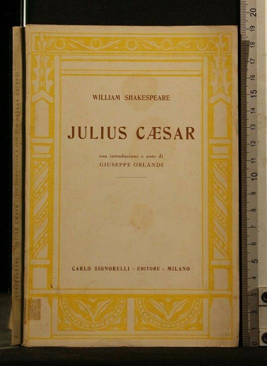 Julius Caesar - William Shakespeare - copertina