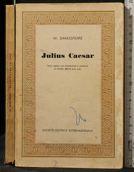 Julius Caesar - William Shakespeare - copertina