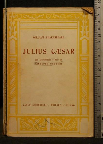 Julius Caesar - William Shakespeare - copertina