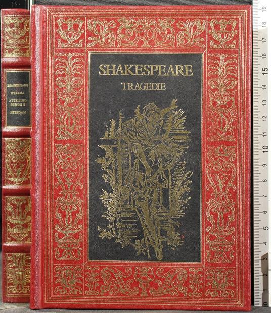 Tragedie - William Shakespeare - copertina