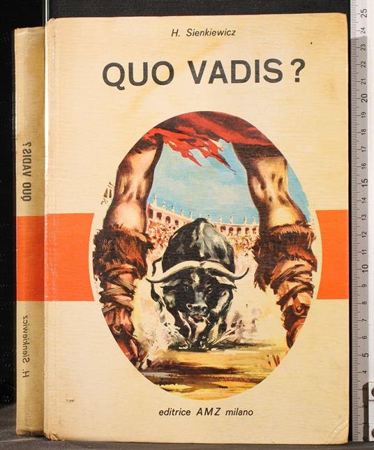 Quo Vadis? - Henryk Sienkiewicz - copertina