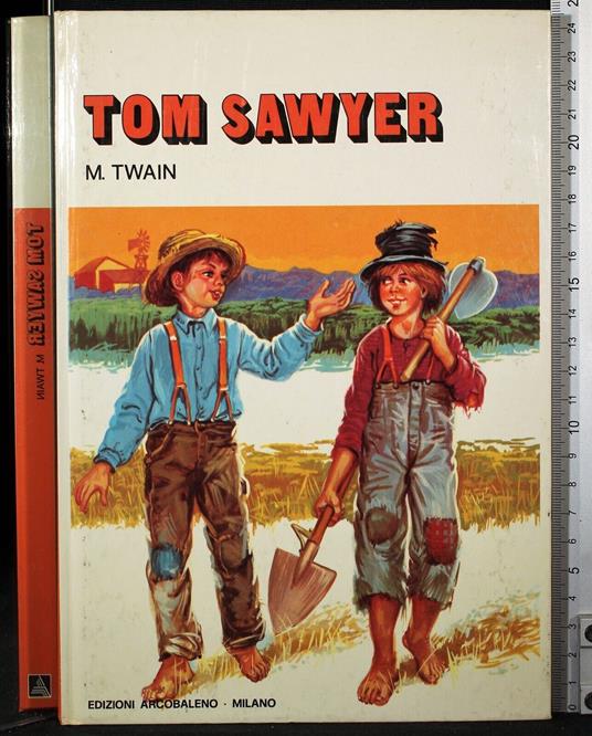 Tom Sawyer - Mark Twain - copertina