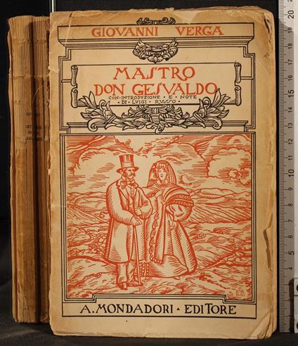 Mastro Don Gesualdo - Giovanni Verga - copertina
