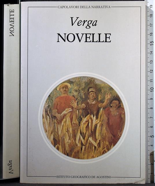 Novelle - Giovanni Verga - copertina