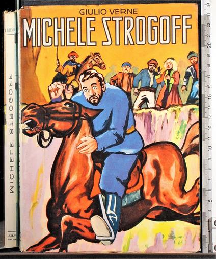 Michele Strogoff - Jules Verne - copertina