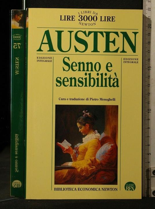 Senno e Sensibilità - Jane Austen - copertina