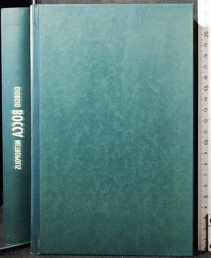 Metropolis - Giorgio Bocca - copertina