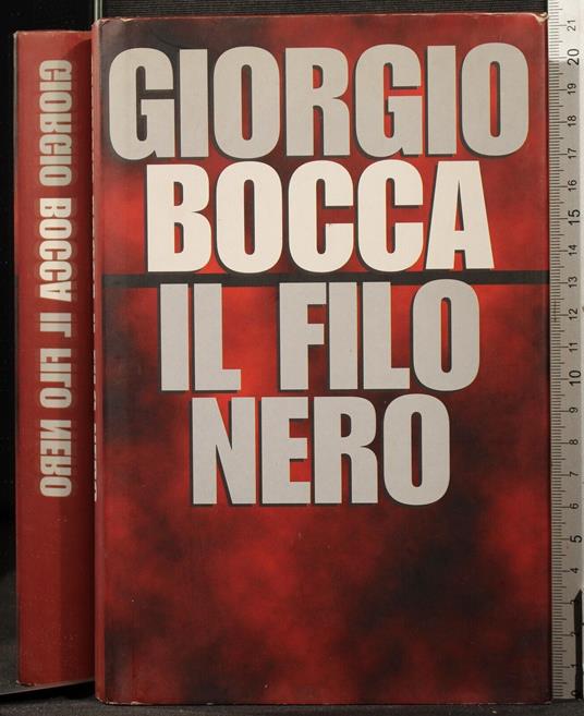 Il filo nero - Giorgio Bocca - copertina