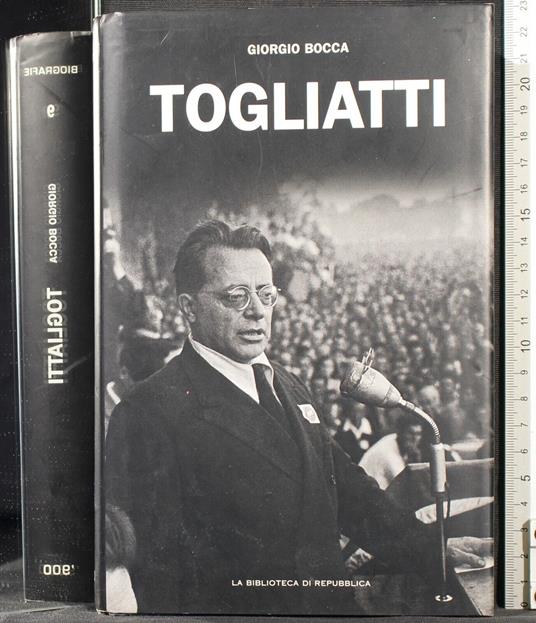 Togliatti - Giorgio Bocca - copertina