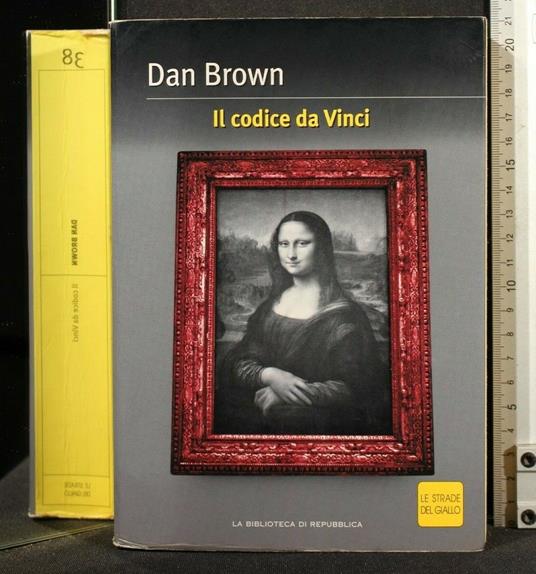 Il Codice da Vinci - Dan Brown - copertina