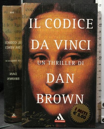 Il Codice Da - Dan Brown - copertina